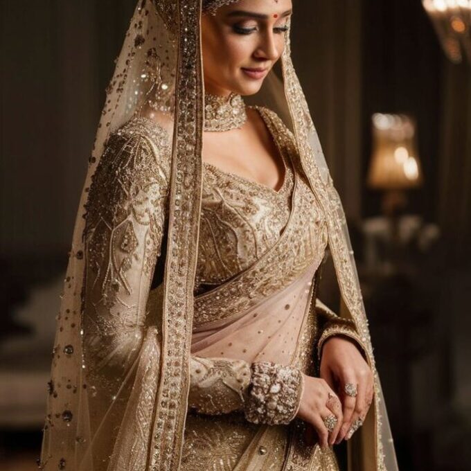 Modern Bridal Saree